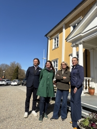 Politikerbesök på Berga!